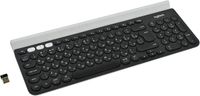 Logitech K780 Multi-Device Wireless Keyboard toetsenbord RF-draadloos + Bluetooth QWERTY Engels Grijs, Wit - thumbnail