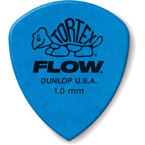Dunlop Tortex Flow Pick 1.00mm plectrumset (12 stuks)