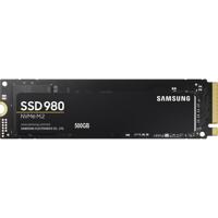Samsung 980 500 GB NVMe/PCIe M.2 SSD 2280 harde schijf M.2 NVMe PCIe 3.0 x4 Retail MZ-V8V500BW