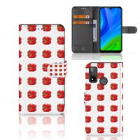 Huawei P Smart 2020 | Book Cover | Paprika Red