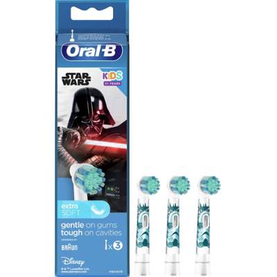 Oral-B Oral-B Kids Star Wars opzetborstels - 3 stuks