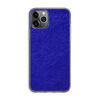 Majorelle Blue: iPhone 11 Pro Max Transparant Hoesje