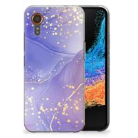 Smartphone hoesje voor Samsung Galaxy Xcover 7 Watercolor Paars