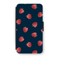 Framboosjes: iPhone X Flip Hoesje