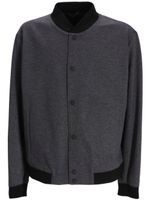 BOSS veste bomber à design chiné - Gris