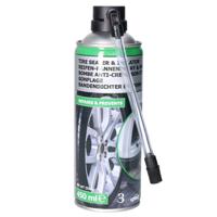 Autobanden reparatie pomp en bandendichter 450 ml - aluminium