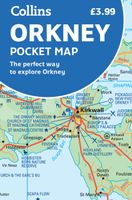 Wegenkaart - landkaart Pocket Map Orkney | Collins