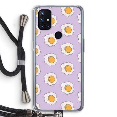 Bacon to my eggs #1: OnePlus Nord N10 5G Transparant Hoesje met koord