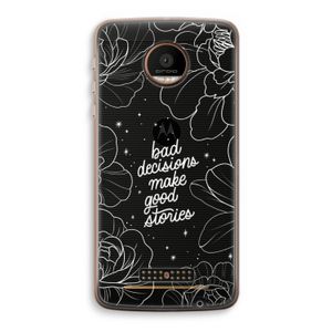 Good stories: Motorola Moto Z Force Transparant Hoesje