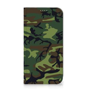 iPhone 15 Plus Hoesje met Magneet Army Dark