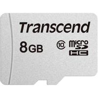 Transcend Premium 300S microSDHC-kaart 8 GB Class 10 - thumbnail