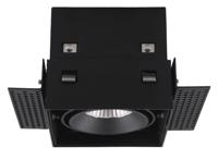 Artdelight Trimless inbouwspotTrofa zwart - DL 9991 ZW