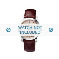 Horlogeband Burberry BU1356 Leder Bruin 20mm Horlogeband Burberry BU1356 Leder Bruin 20mm