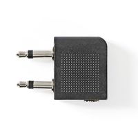 Nedis Mini-jack male (2x) naar mini-jack female stereo adapter - thumbnail