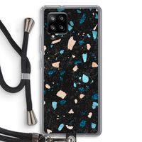 Terrazzo N°11: Samsung Galaxy A42 5G Transparant Hoesje met koord