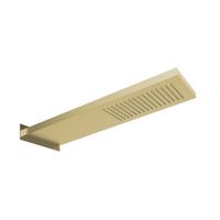 Hoofddouche Herzbach Living Spa PVD-Coating 53,7x16,5 cm Messing Goud - thumbnail