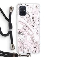 Mengelmoes: Samsung Galaxy A71 Transparant Hoesje met koord