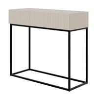 NADUVI Collection Vesper Sidetable - Greige / Zwart