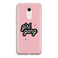 Girl Gang: Xiaomi Redmi 5 Transparant Hoesje