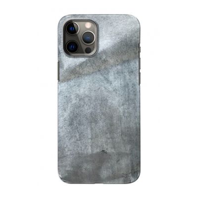 Grey Stone: Volledig geprint iPhone 12 Pro Hoesje