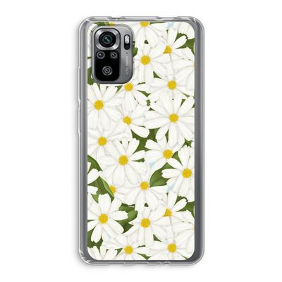 Summer Daisies: Xiaomi Redmi Note 10S Transparant Hoesje