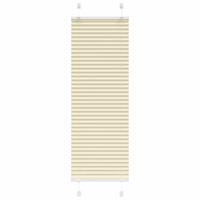 Pliss rolgordijn 40x100 cm stofbreedte 39,4 cm polyester crme