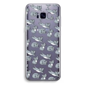 Poezen: Samsung Galaxy S8 Plus Transparant Hoesje