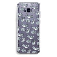 Poezen: Samsung Galaxy S8 Plus Transparant Hoesje