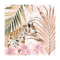 Duni servetten wild palms 24cm