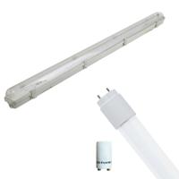 LED TL Armatuur 150cm - T8 Buis 22W - Helder Wit 6400K - IP65 Waterdicht