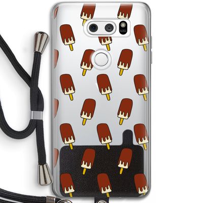Yummy: LG V30 Transparant Hoesje met koord