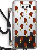 Yummy: LG V30 Transparant Hoesje met koord