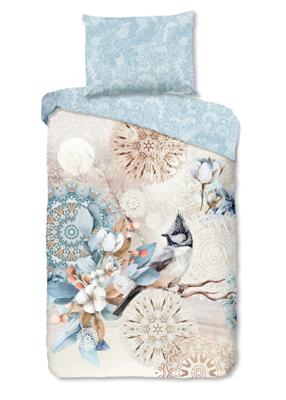 HIP Dekbedovertrek "mandala's en een vogel" - Multi - (140x200 cm) - Katoen Flanel HIP Dekbedovertrek "mandala's en een vogel" - Multi - (140x200 cm) - Katoen Flanel