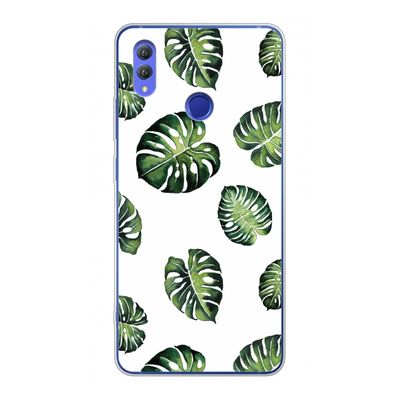 Tropische bladeren: Honor Note 10 Transparant Hoesje