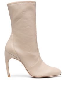 Stuart Weitzman bottines Luxecurve 100 mm - Tons neutres