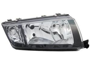 Koplamp rechts met knipperlicht H7 + H3 ZWART 7625964