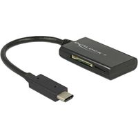 DeLOCK 91740 geheugenkaartlezer USB 3.2 Gen 1 (3.1 Gen 1) Type-C Zwart - thumbnail