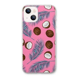 Kokosnoot roze: iPhone 13 Transparant Hoesje