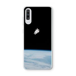 Alone in Space: Samsung Galaxy A70 Transparant Hoesje