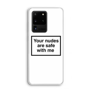 Safe with me: Samsung Galaxy S20 Ultra Transparant Hoesje