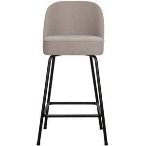 BePureHome Vogue Barkruk H 89 cm - Geweven Stof - Sand