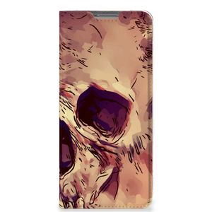 Mobiel BookCase OPPO Find X5 Skullhead