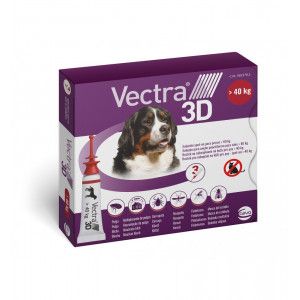 Vectra 3D XL Spot-on hond 40+ kg (3 pipetten) 3 pipetten