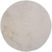 Vloerkleed Morbido Beige - Rond ø160 cm