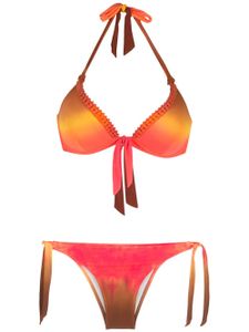 Amir Slama bikini à imprimé tie dye - Multicolore