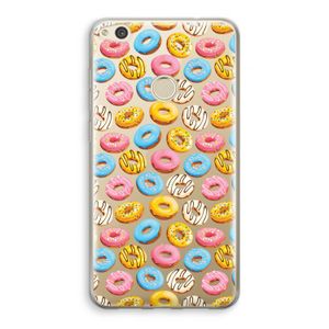 Pink donuts: Huawei Ascend P8 Lite (2017) Transparant Hoesje
