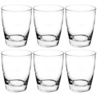 Tumbler waterglazen - 6x - transparant - 280 ml - drinkglazen