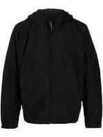 C.P. Company veste Flatt Nylon à capuche - Noir