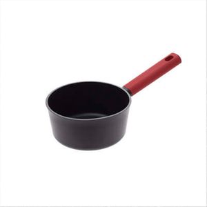 Steelpan/sauspan - Alle kookplaten geschikt - zwart - dia 17 cm