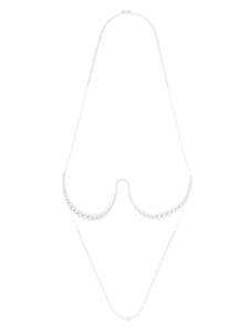 Cult Gaia bralette Wren à ornements de perles - Argent